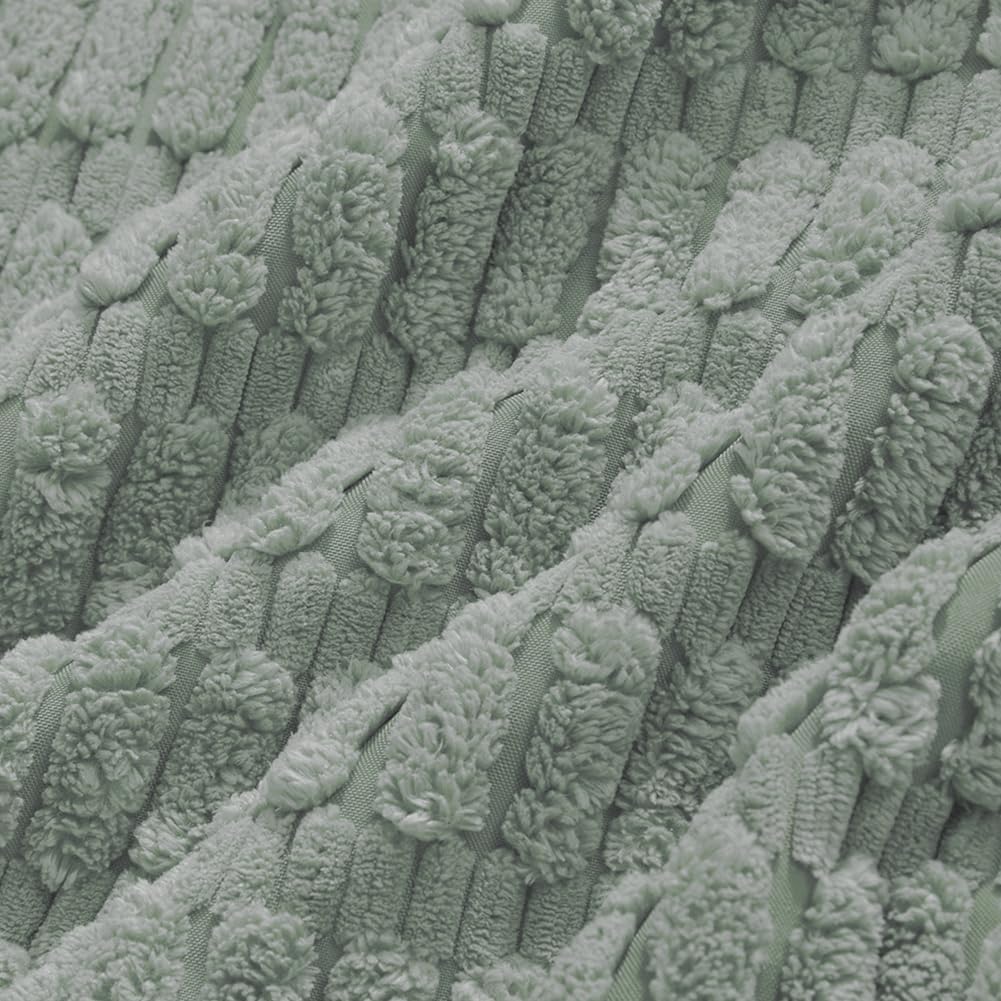 Fancy Homi 4 Packs Decorative Throw Pillow Covers for Living Room Couch Bed, Modern Farmhouse Boho Home Decor, Accent Cushion Case (18 x 18-Inch, Grey Blue)