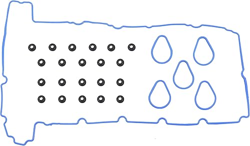 DNJ VC3122G Juego de juntas de tapa de válvula con ojales para 2004-2006, Chevrolet, GMC, Hummer, IsuzuCanyon, Colorado, H3, i-350 3.5L L5 DOHC 20V