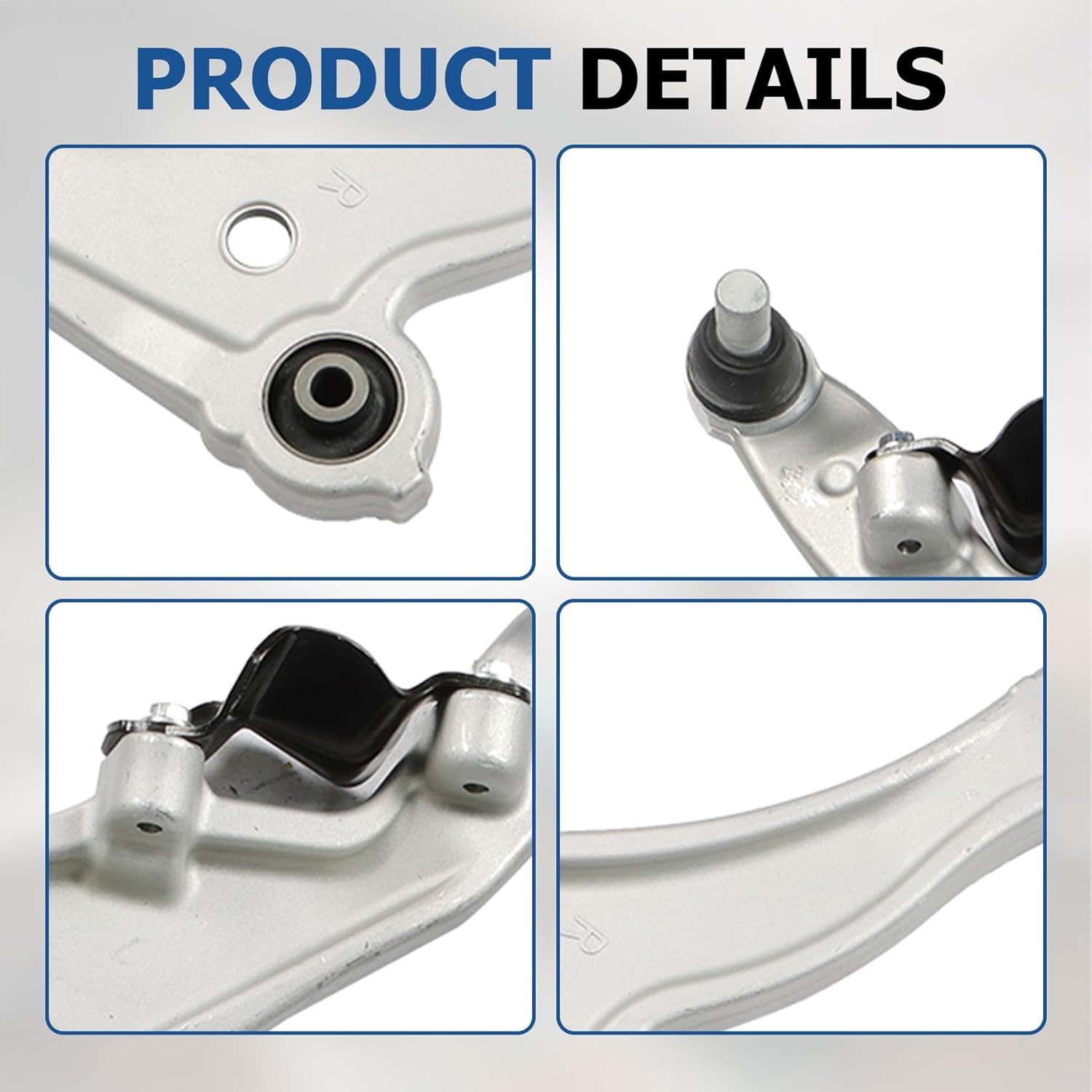 WFLNHB 12Pcs LH and RH Front Lower Control Arm Ball Joint Tie Rod End Sway Bar Link Kit Replacement for Nissan Maxima 2009-2014