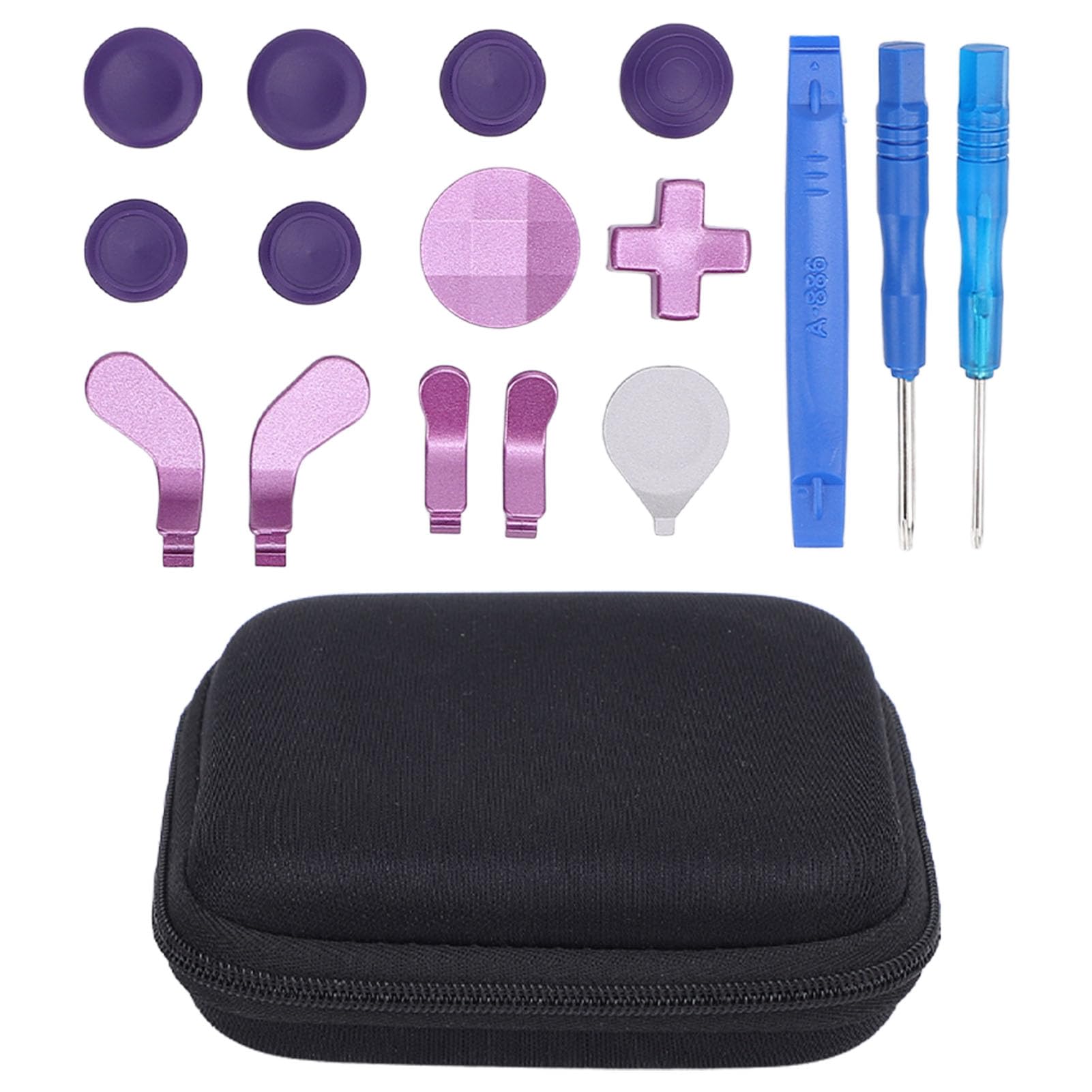 Joystick de metal 17 en 1 para mando Xbox Elite Serie 2 y kit de reparación magnético con palancas 8