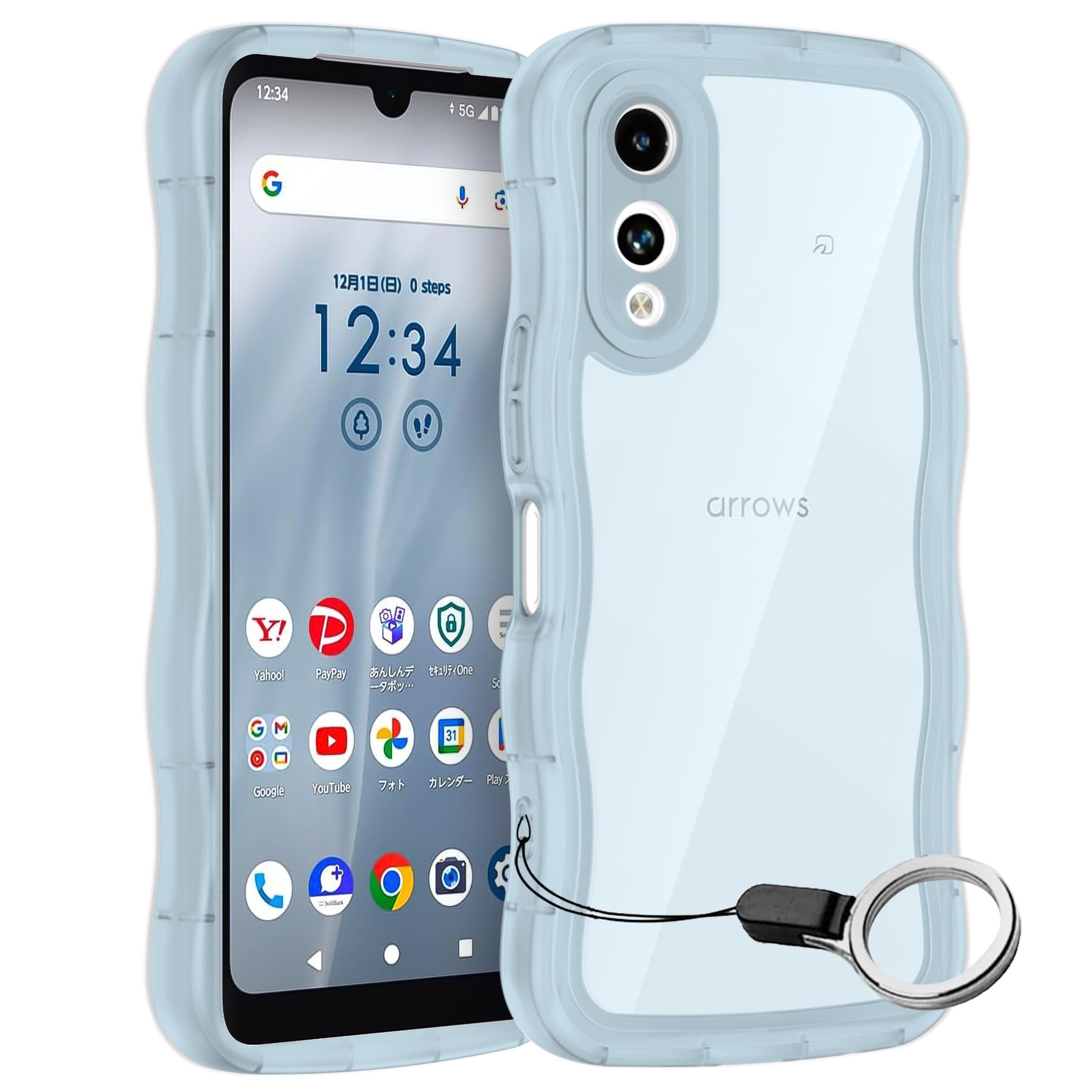 Amazon.co.jp: Arrows WE 2 F-52E FCG02 A402FC M07用ケースリング付き
