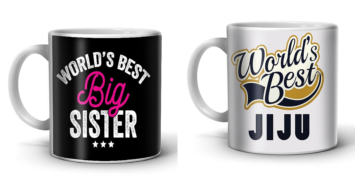 Buy Kenji ® Gift for Didi & Jiju World's Best Big Sister / jiju 325 ML