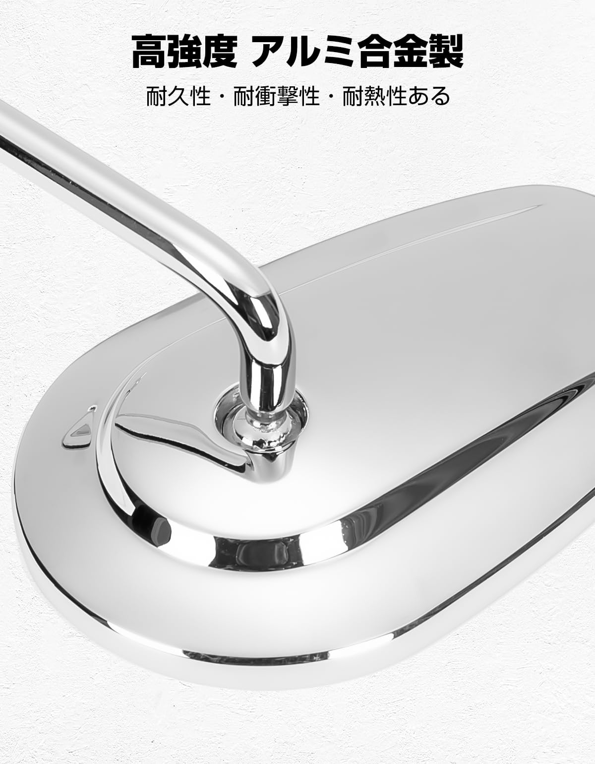 Amazon | KEMIMOTO バイク ミラー 10mm 左右セット オフロードミラー