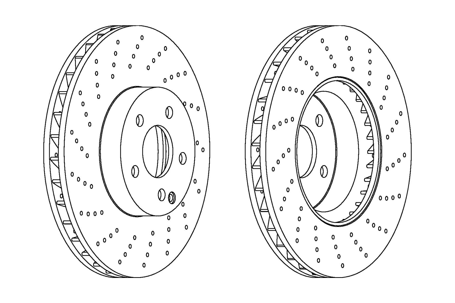2x FERODO Disco de freno Delantero Ø322mm Altura: 64,5mm Espesor: 32mm perforado/ventil. int. DDF1694C-1 Compatible con MERCEDES-BENZ Clase C T-modell S204 Clase E T-modell S212 Clase E Sedán W212
