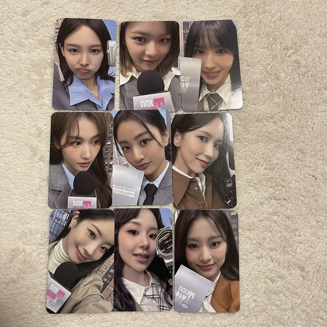 Amazon.co.jp: TWICE シーグリ2024 JYP特典トレカ セット : おもちゃ