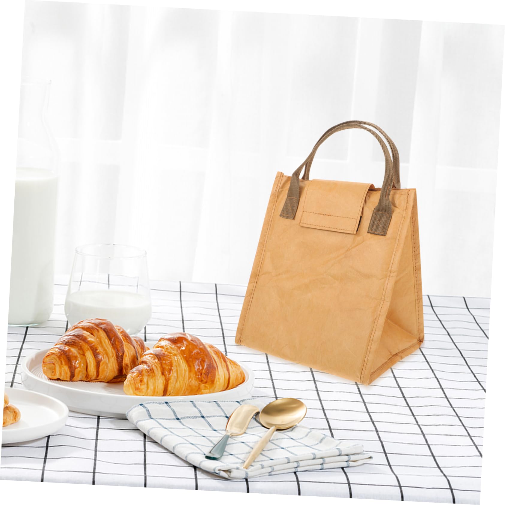 TOPBATHY 4 Stück Bento-Tasche schultüte schulranzen the edith eger shecarry bag einkaufstaschen Lunch-Isolierbeutel Isolationsbeutel Lunchtasche für Erwachsene Lunchpaket Polyester