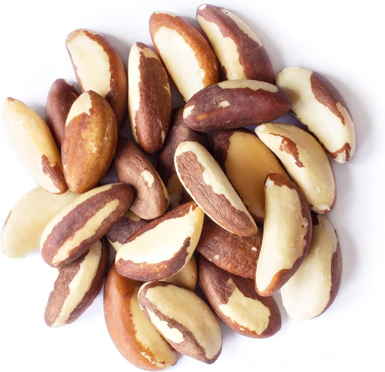 Food to Live - Organic Brazil Nuts, 44 Pounds Non-GMO, Raw, Whole, No Shell, Unsalted, Kosher, Vegan, Keto, Paleo Friendly, Bulk, Trail Mix Snack, Good Source of Selenium.