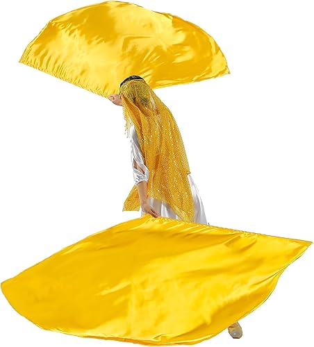 Vista 14 de Set de Banderas de Adoración MUNAFIE (2 Banderas + 2 Varillas Telescópicas + 1 Bolsa de Almacenamiento), banderas de adoración para danza