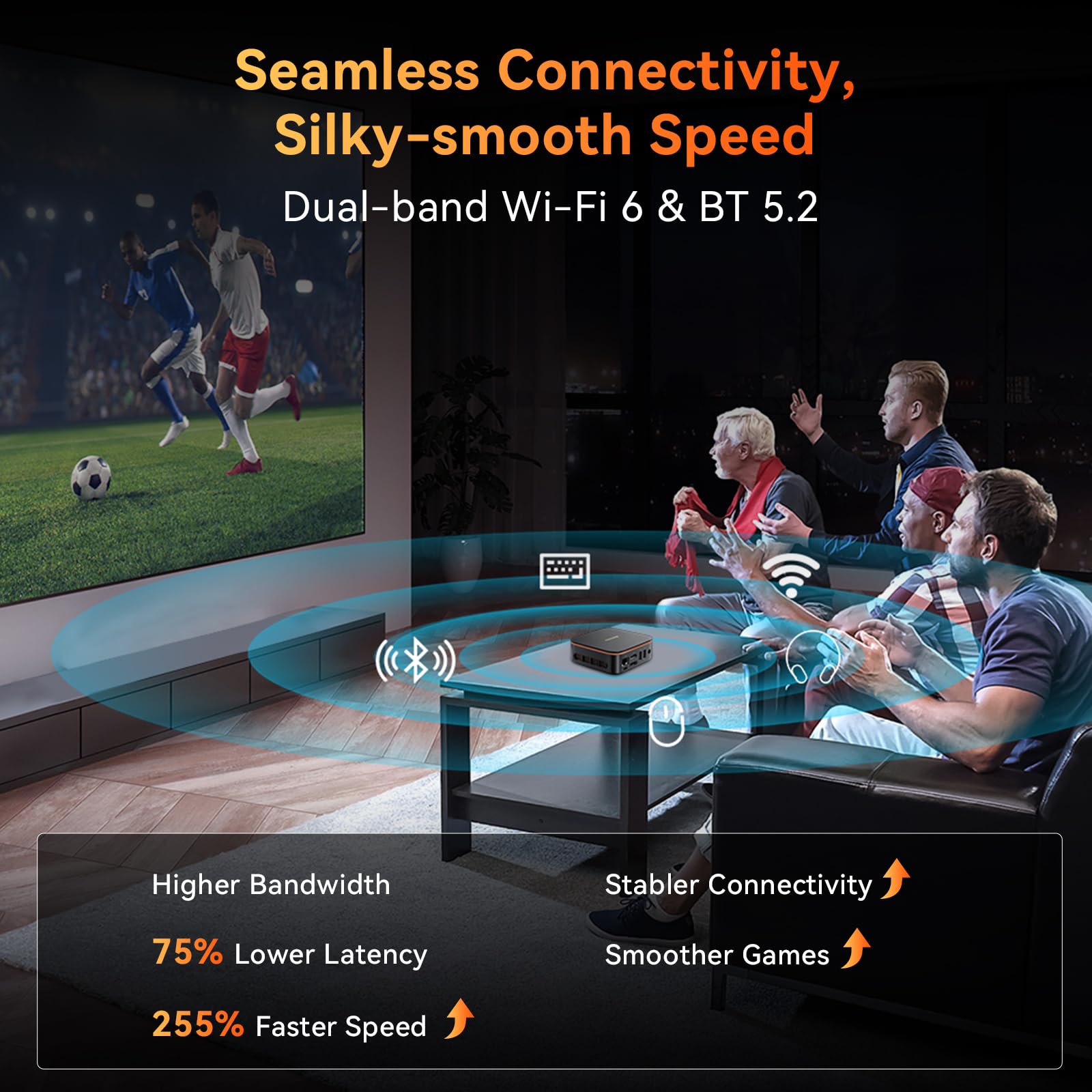 Blackview MP20 Mini PC, AMD Ryzen 3 (hasta 3,5GHz), 16GB DDR4 512GB SSD, Win11 Pro Ordenador de Escritorio con Gigabit Ethernet/WiFi 5/BT5.2/HDMI+DP 4K UHD para Oficina/Escuela, 3 años garantía