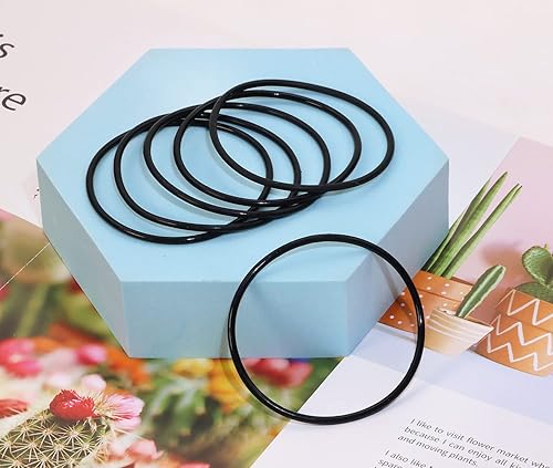 Miniatura 3 de Pulsera de silicona para el cabello, 20 unidades, diseño de ángel Penta, color neón, estilo retro de los años 80, banda elástica para el cabello