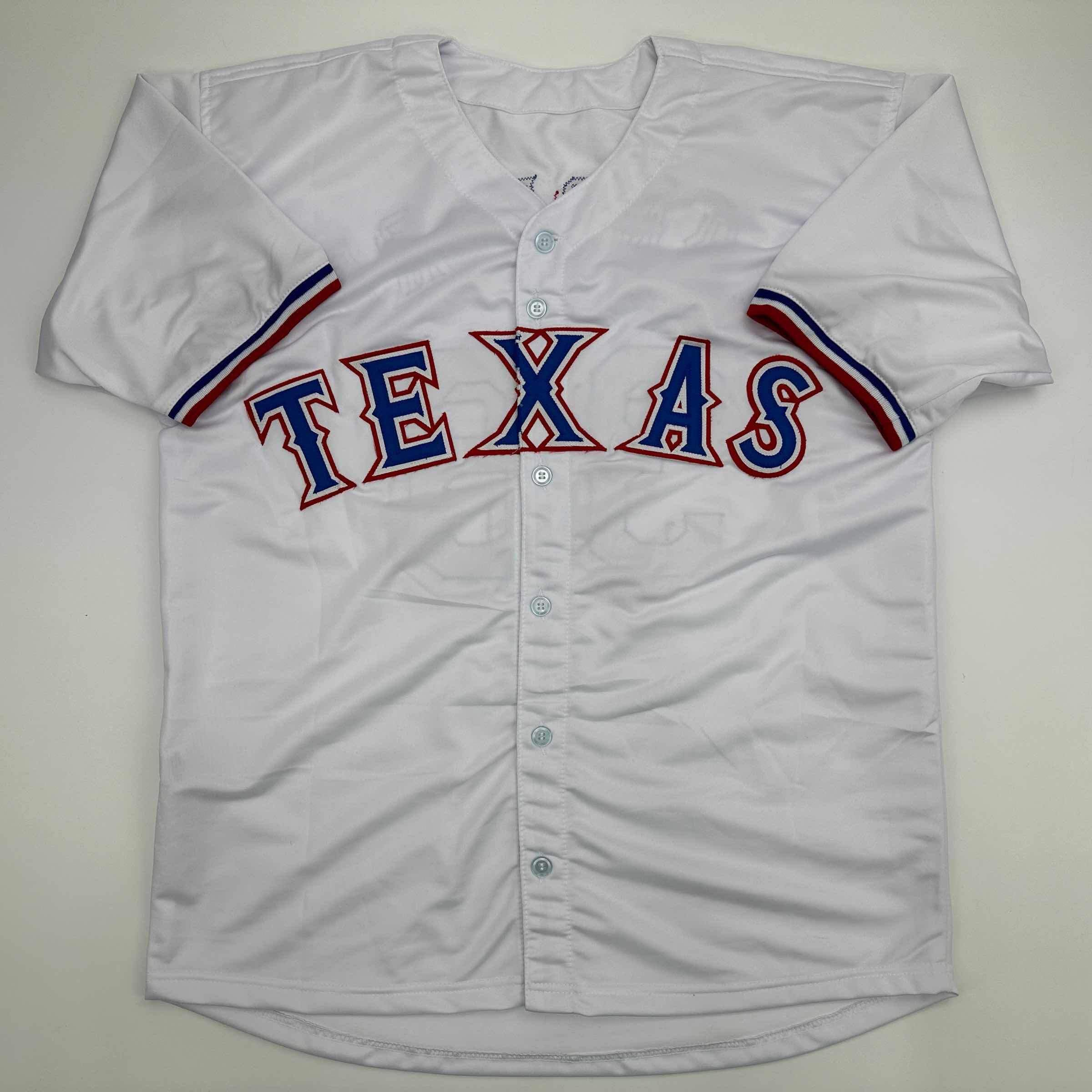 Facsimile Autographed Wyatt Langford Texas White Reprint Laser