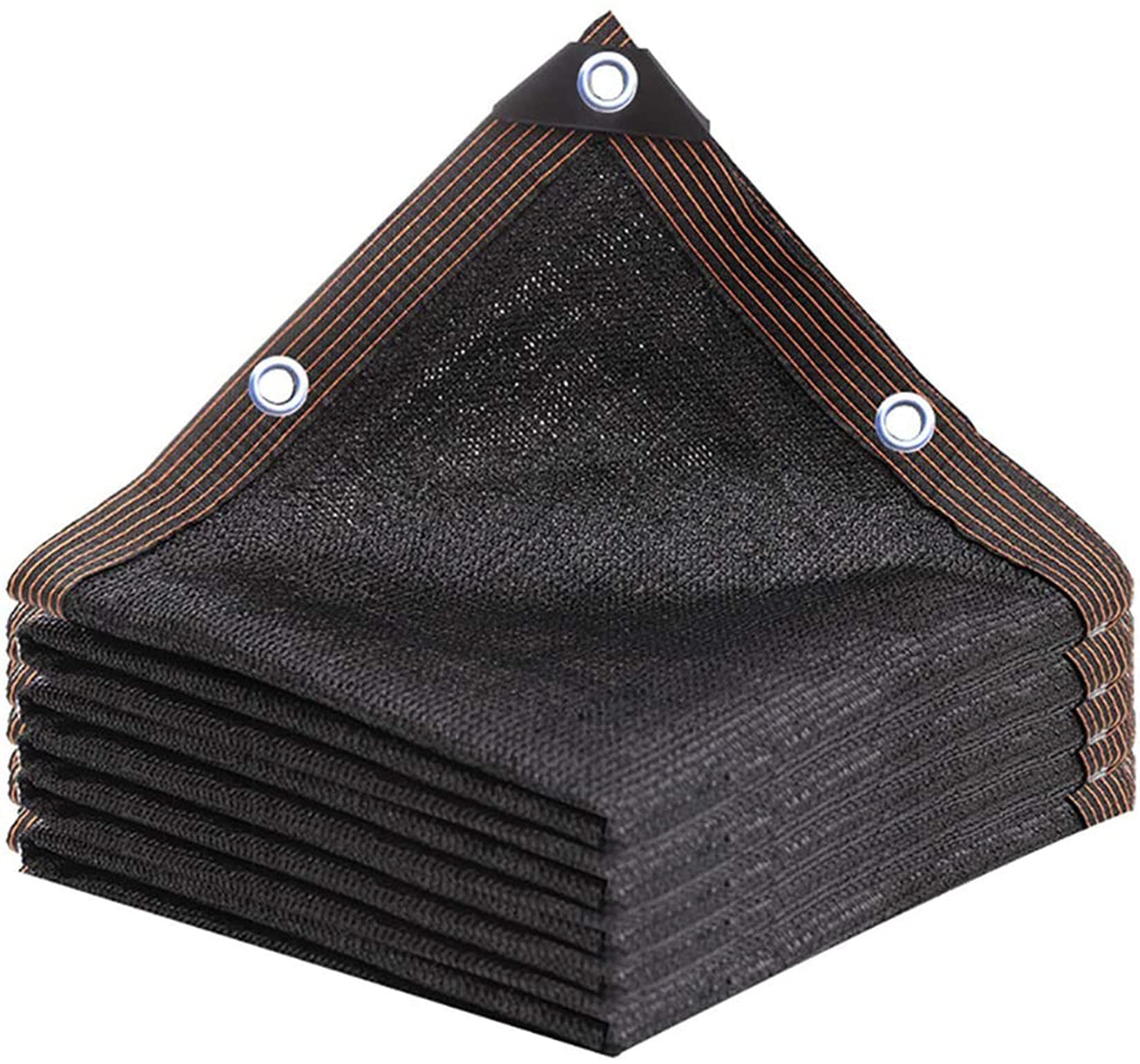 Couverture durable pour serre et voile d'ombrage noire grande taille