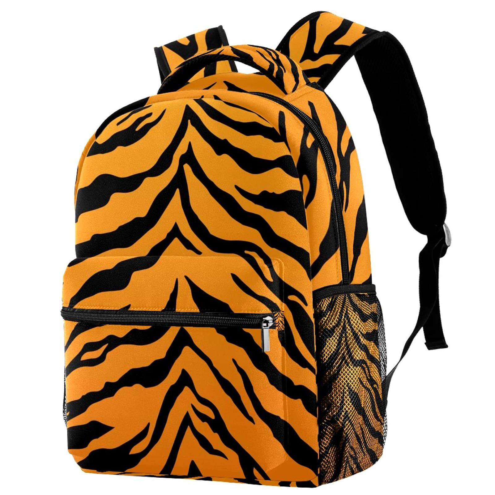 Sac à dos d'étudiant ergonomique imprimé vache à grand compartiment et poches