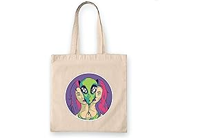 Alien Girl Canvas Suit Bag