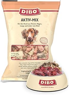 DIBO Active Mix, 3 x 2,000 g Bags, Frozen Food, Healthy, Natural Diet for Dogs, Dog Food, Barf, B.A.R.F. product image