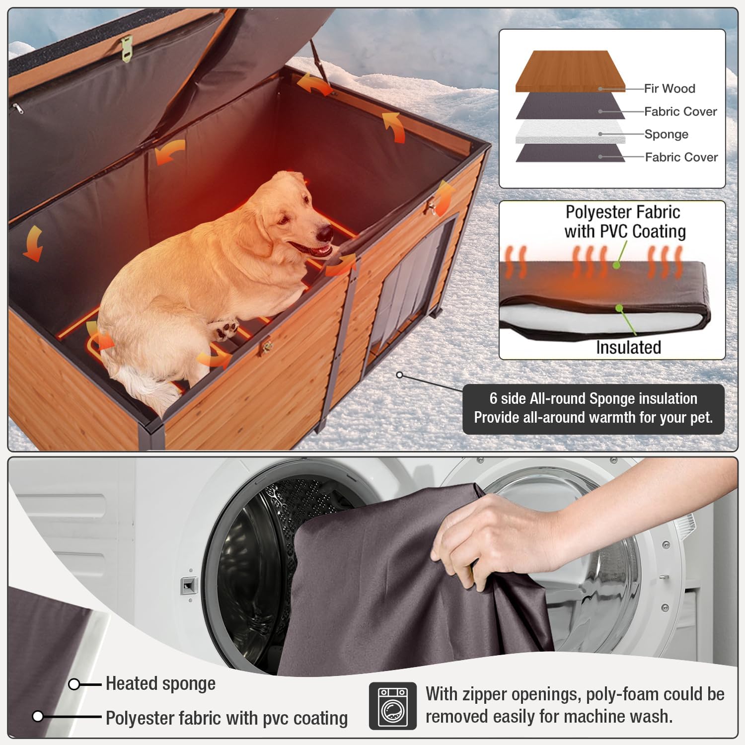 Ultimate Comfort: Review of the Heated Outdoor Dog House for XL Breeds