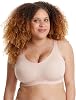 Bra Seamless B-G Lightly Lined Comfort Bralette for Women Bra Wireless