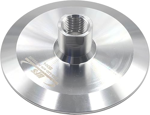 HFS (R) 4" Tri Clamp a 12" NPT Hembra FNPT Rosca Sanitaria Tubería de Acero Inoxidable 304 (4" TC-12" FNPT)