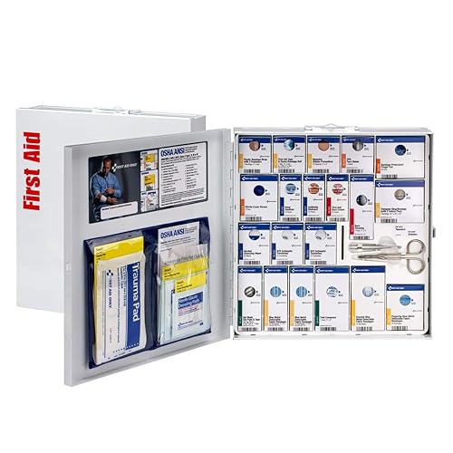 Miniatura 7 de Botiquín de primeros auxilios sin medicamentos SmartCompliance, cumple con ANSI 2015, 1