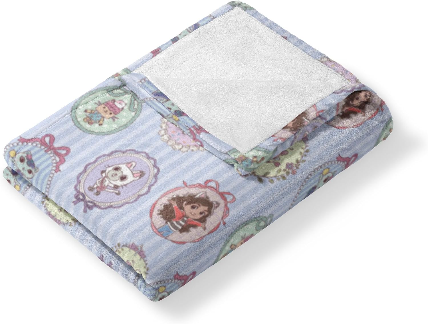 Northwest Universal Gabby's Dollhouse Portrait Wall Silk Touch Throw Blanket, 50x60 inches