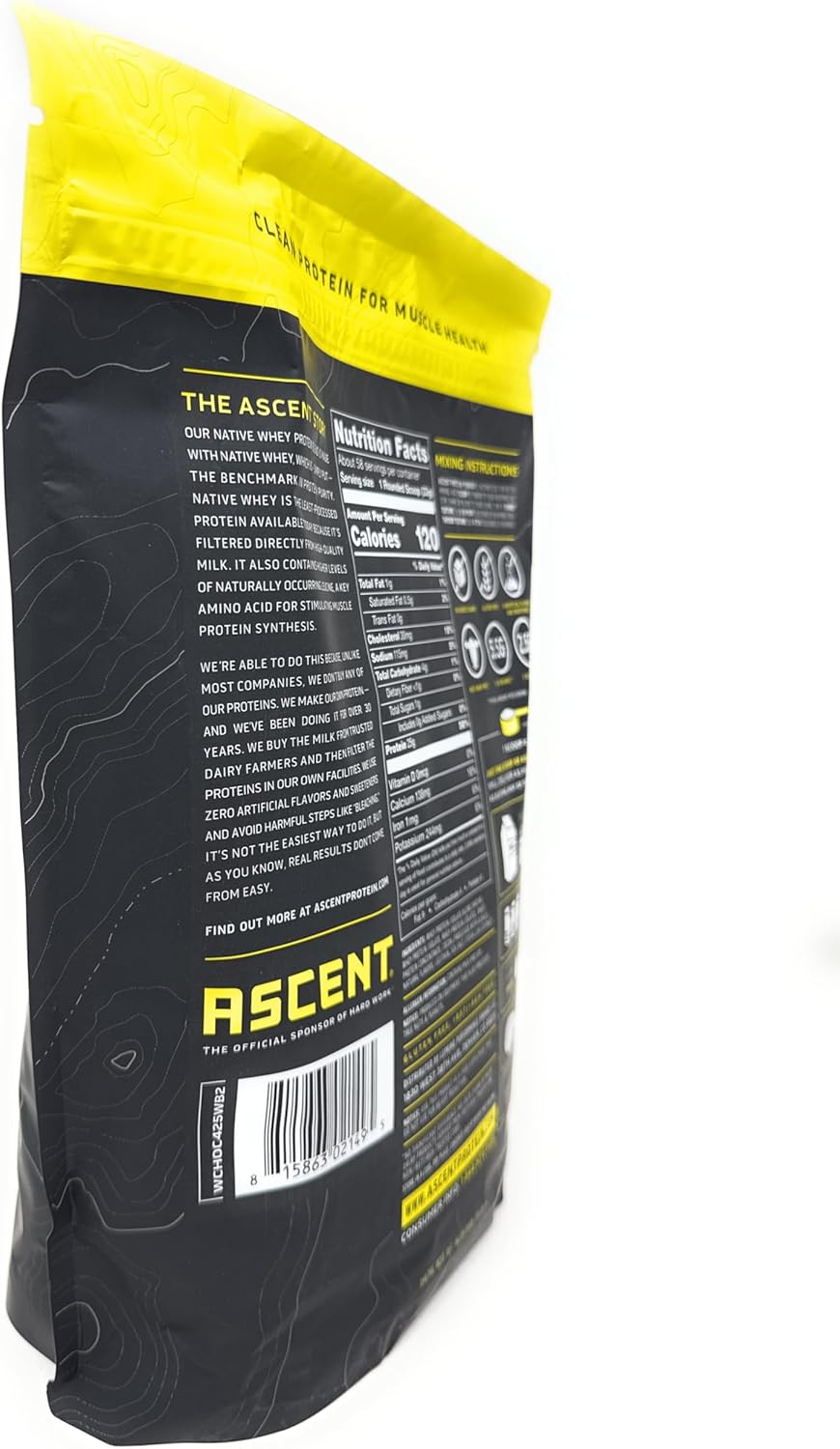 Ascent Chocolate Powder 4.25