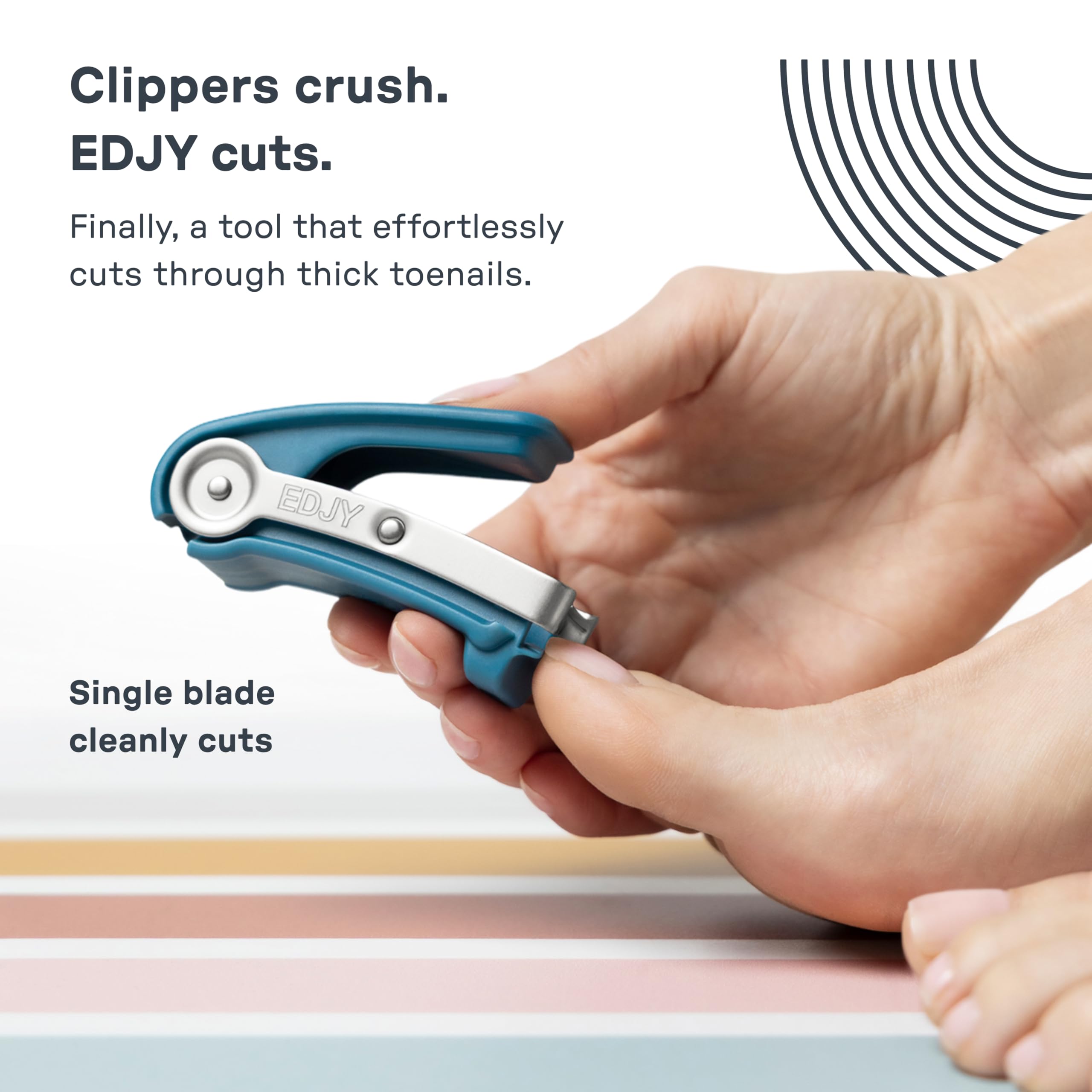 EDJY Toenail Clippers - Sharp & Precise -2