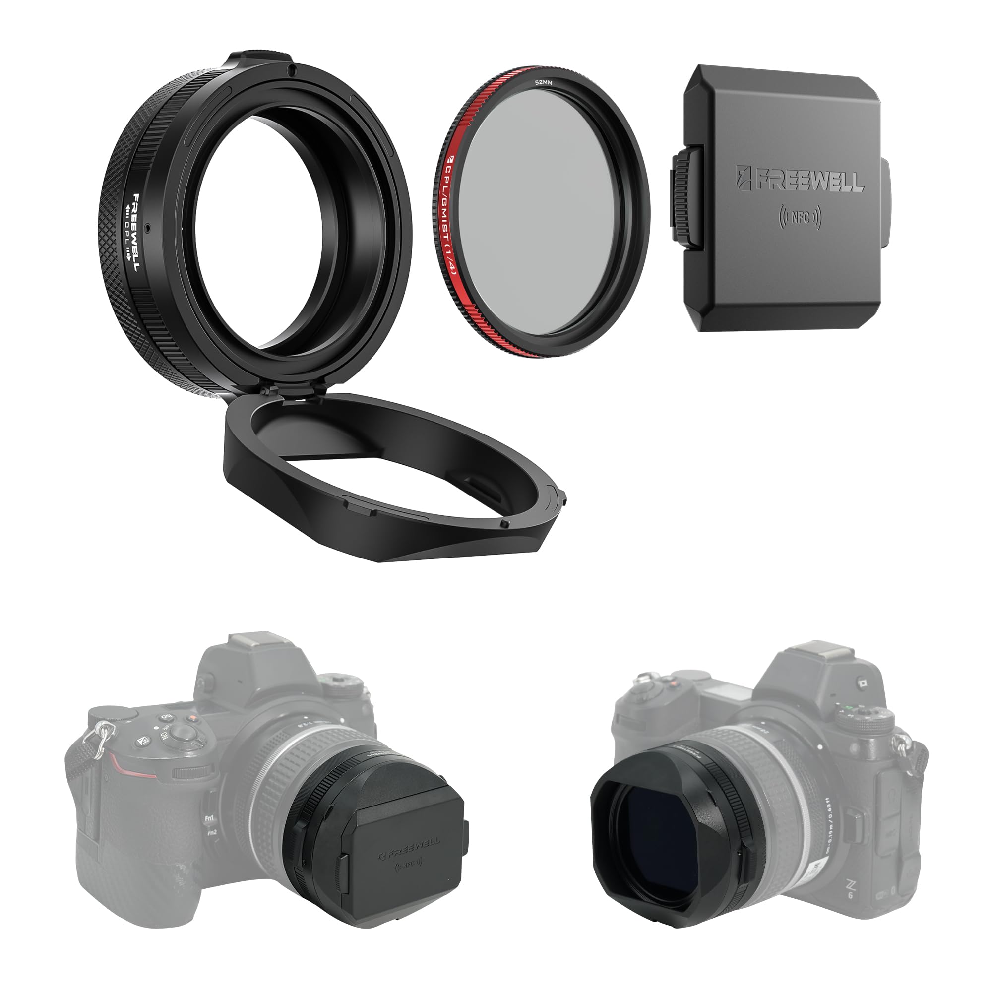 NIKKOR 40/2 レンズ + 52mmフィルター Amazon | Freewell NIKKOR Z 用 40mm F/2 CPL/ミストフィルター