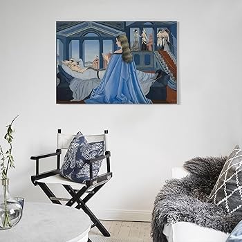 Paul Delvaux ポール・デルヴォー 石版画 「着衣のナイス」【額縁付】 Paul Delvaux ポール・デルヴォー 石版画 「着衣のナイス