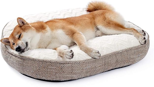 Amazon Amazonブランド Umi ウミ 犬クッション 犬ベッド ソファー ふかふか 手触り抜群 低反発 取り外し可能 M Umi ウミ ペット用品 通販