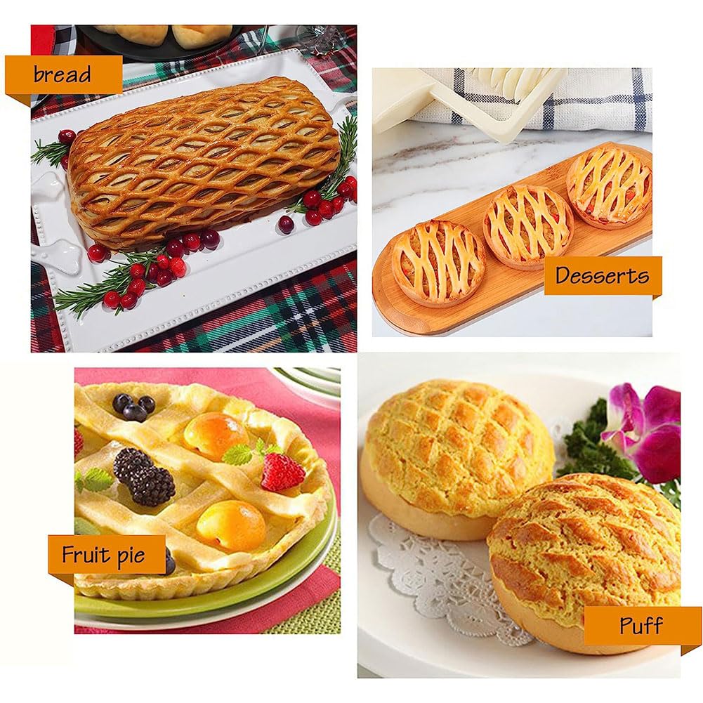 Krajalnica do ciasta ze stali nierdzewnej, zestaw narzędzi do pieczenia ciasta do ciasta, ravioli, empanadas, niezbędne akcesoria do pieczenia w kuchni