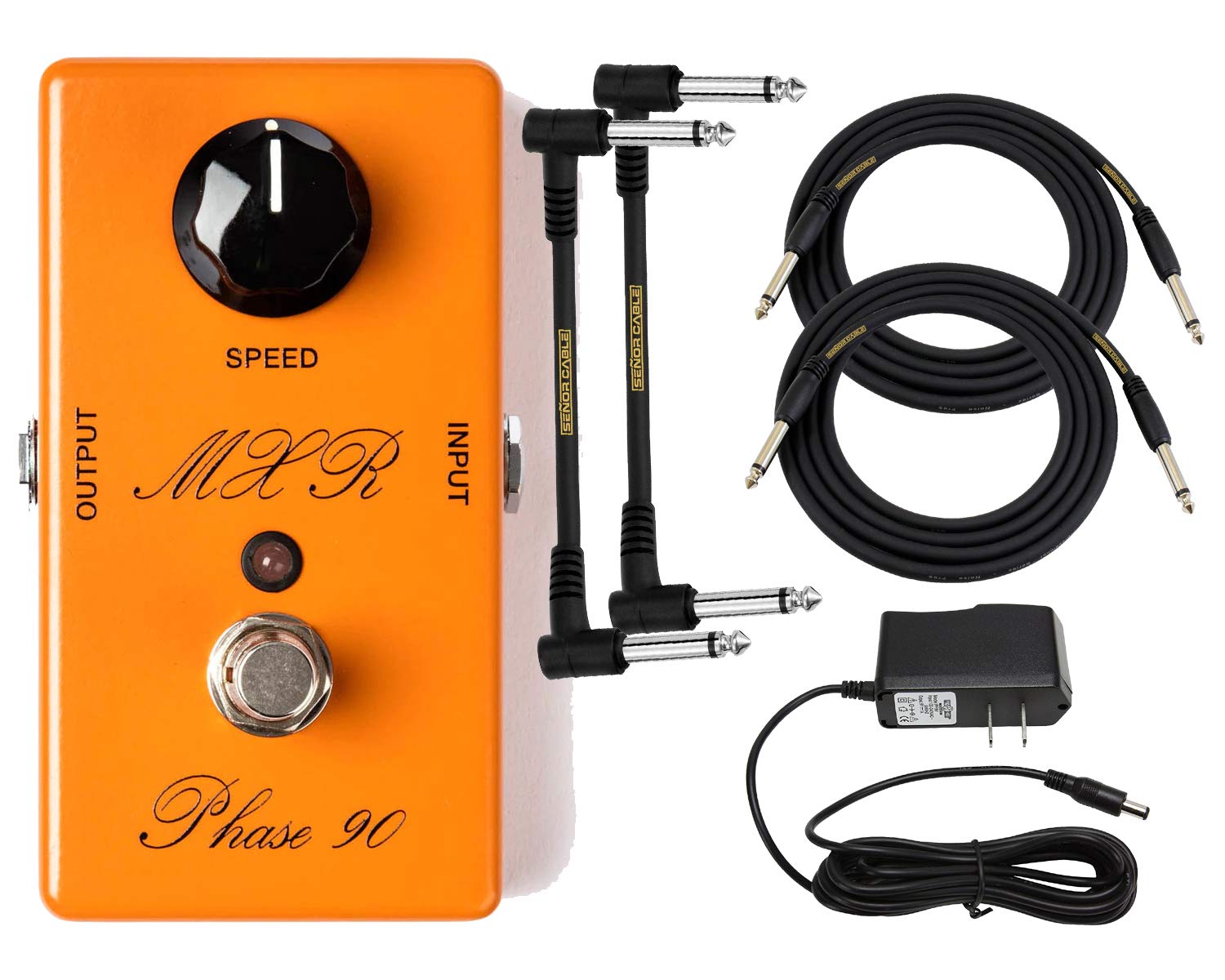 Pédale effet phase vintage MXR CSP101SL Script Phase 90 LED résout vos pertes de dynamique - 8
