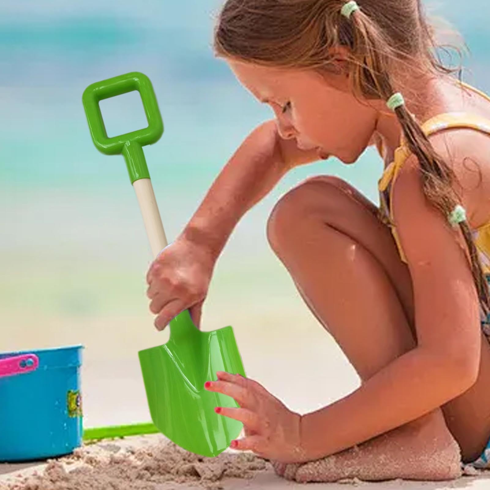 Jouet Pelle à Neige/sable – Bras De Pelleteuse Ergonomique – 35 Cm – Pour Plage, Camping Et Jardin