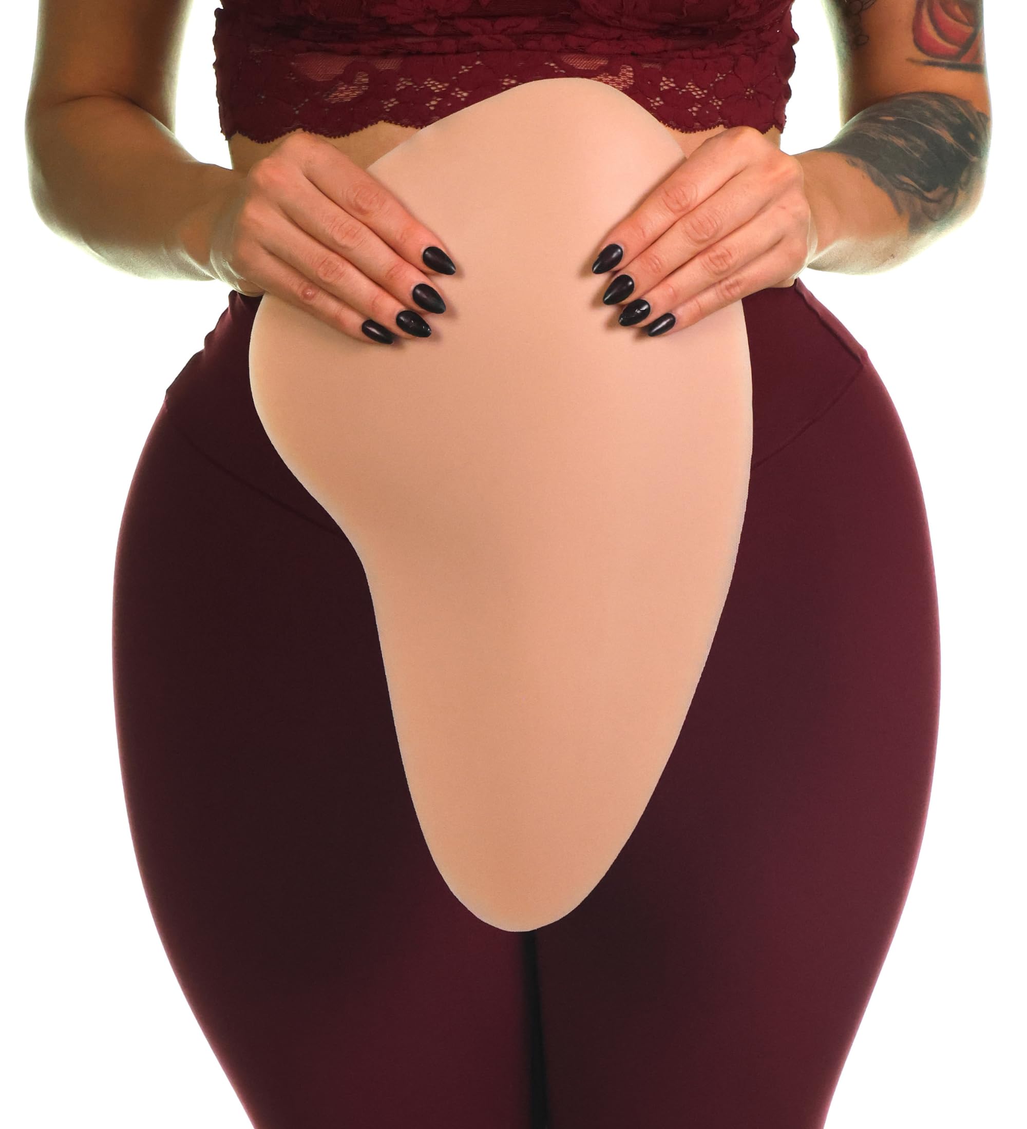 Skinister Silicone Hip Pads for Women | Realistic Hip Dip Shapewear for an Instant Hourglass Figure