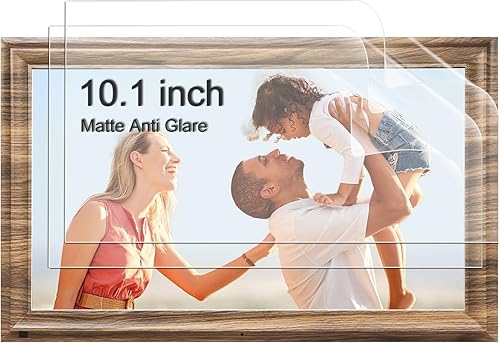 Miniatura 2 de KEANBOLL Paquete de 3 protectores de pantalla mate antirreflejos para calendario digital Skylight de 10.1 pulgadas, película resistente a arañazos y