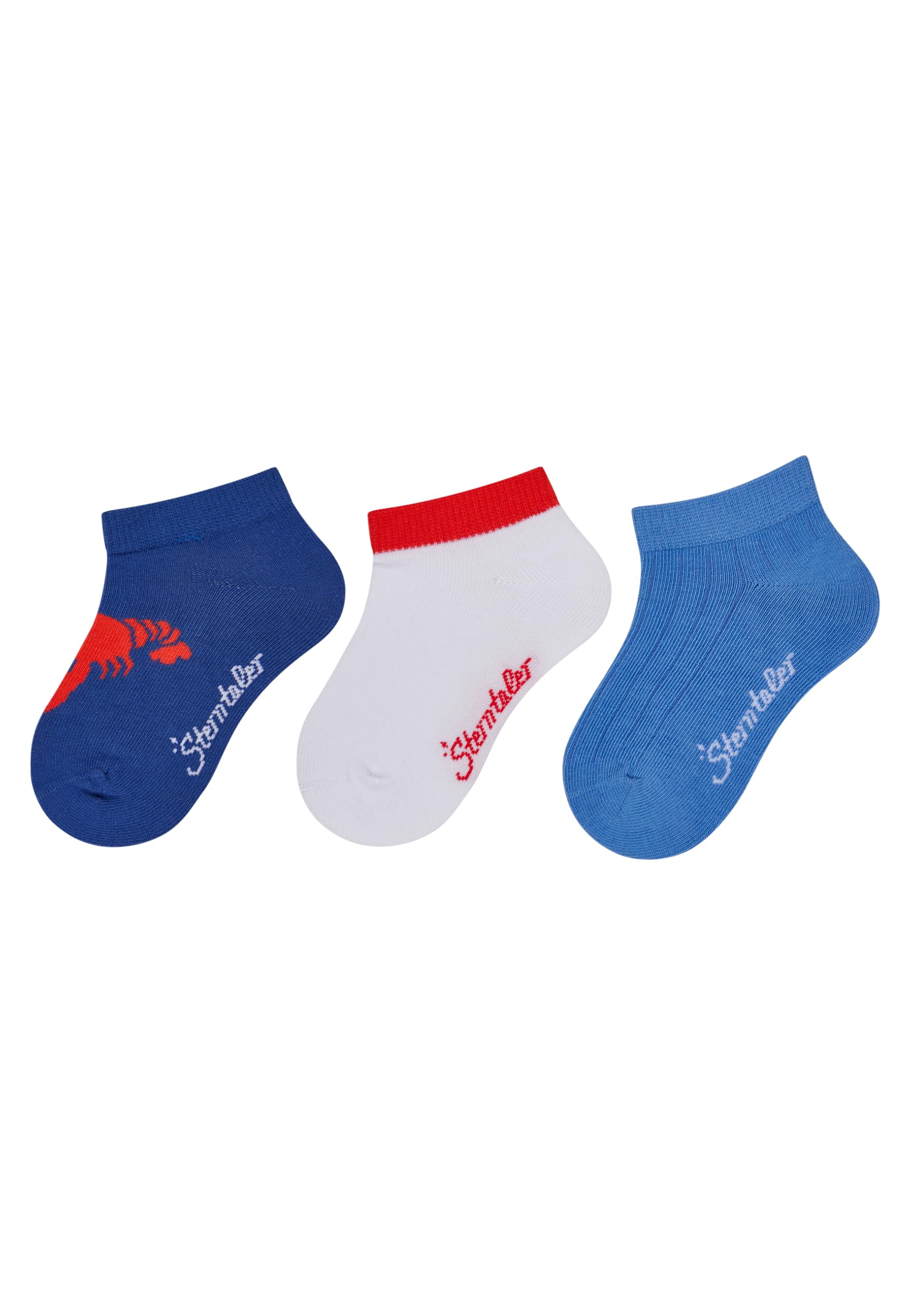 Sterntaler Jungen Sneaker Socken 3er Krebs Sneaker Socken 3er Krebs