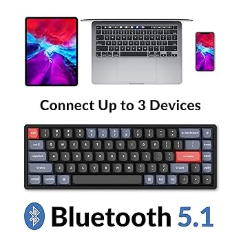 Amazon | Keychron K6 Pro QMK/Launcher ワイヤレス メカニカル