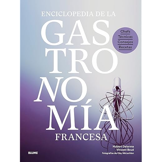 Enciclopedia de la gastronomía francesa: Chefs, técnicas, consejos, recetas (SIN COLECCION)