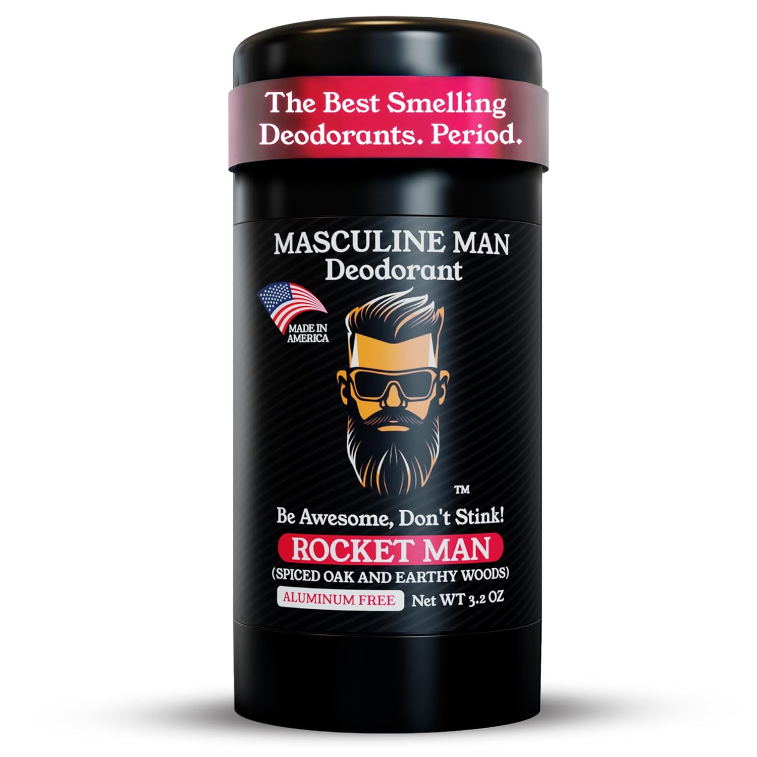 Deodorant for Men – Aluminum Free Men’s Natural Deodorant – Long-Lasting Fresh Spic...