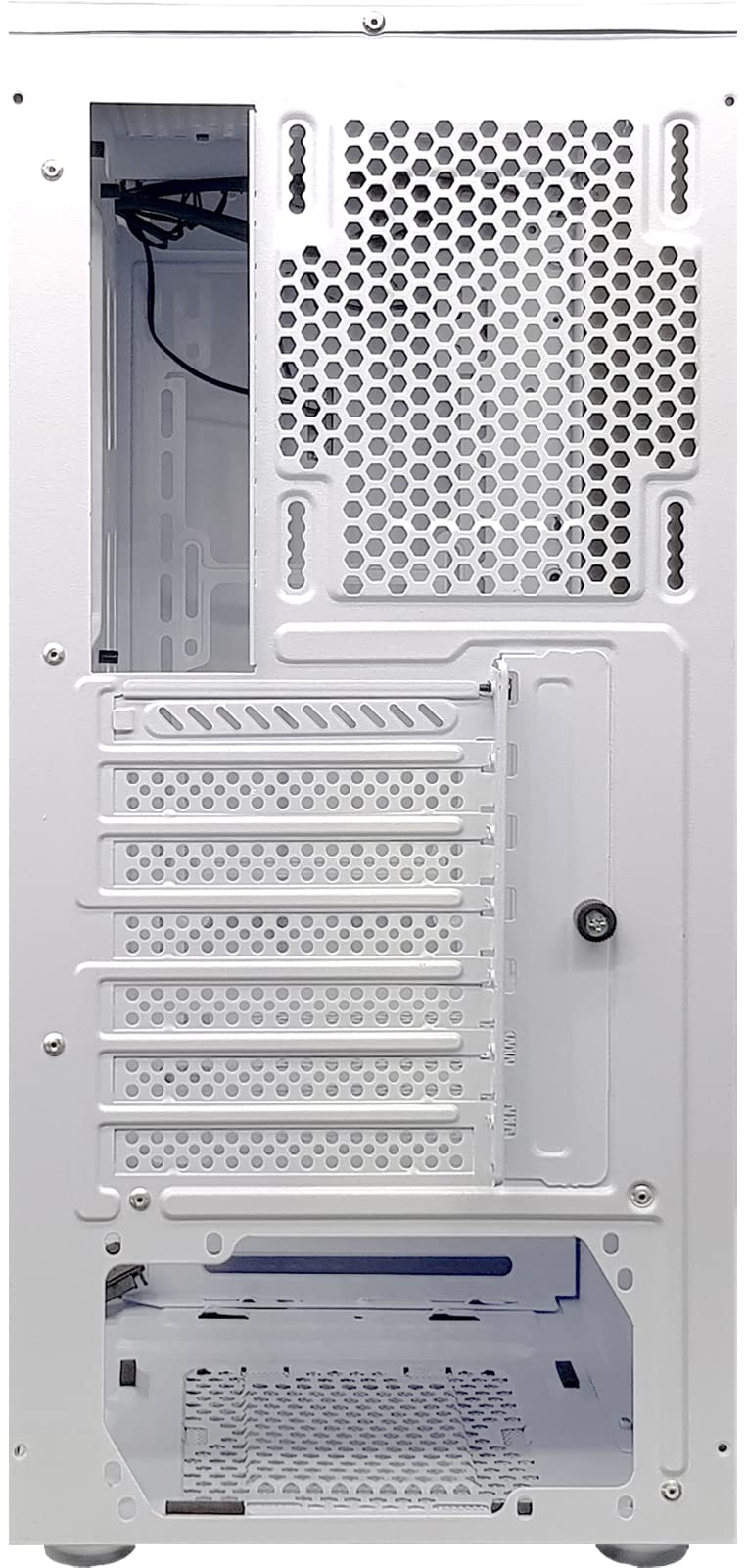 Xilence Xilent Blade X512.W.RGB Gaming Boîtier PC, RGB ATX Midi Tower, Blanc/Noir