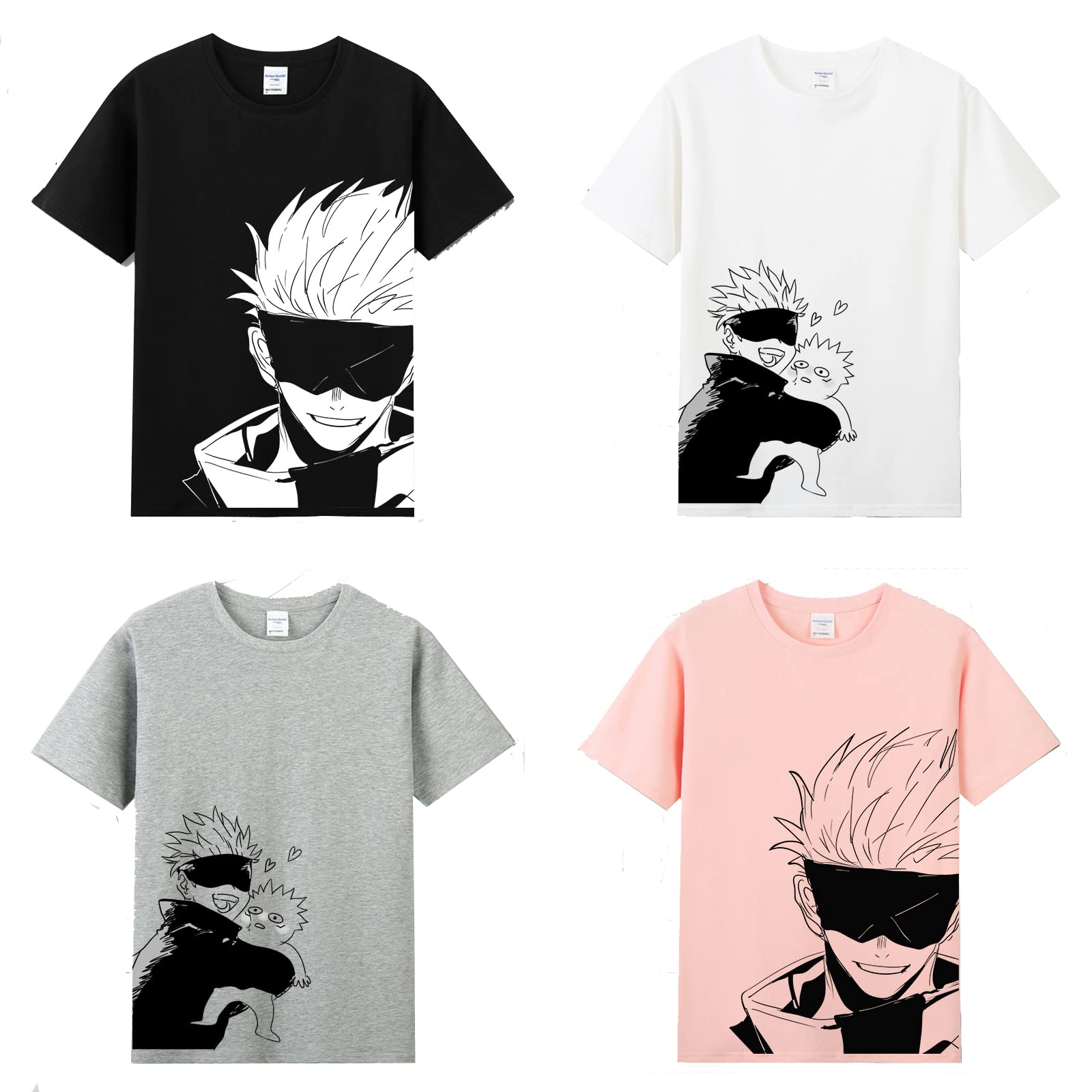 Amazon Co Jp 呪術廻戦 半袖 Tシャツ 五条悟 人気 丸い襟 柔らかい インナーシャツ 日常服 コート イベント 大人 いい組み合わせ 綿 かっこいい 衣装 マンガ風 通気性 アニメ 誕生日 プレゼント カジュアル 男女兼用 通学 学園祭 文化祭 02 L 服 ファッション小物