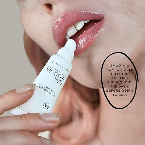 Miniatura 4 de BIBA DE SOUSA The Lip Treatment - Bálsamo labial hidratante con péptidos, aminoácidos y escualano, bálsamo nutritivo de acción rápida para labios