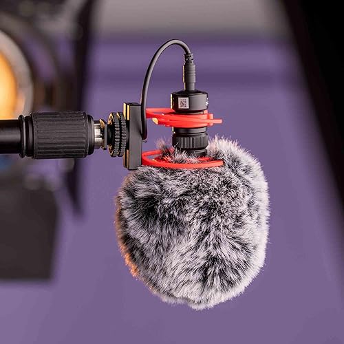 Miniatura 5 de Saramonic Vmic Mini II - Micrófono de escopeta para cámaras, dispositivos móviles y más con soporte de choque Rycote, WS interno, WS peludo, funda,