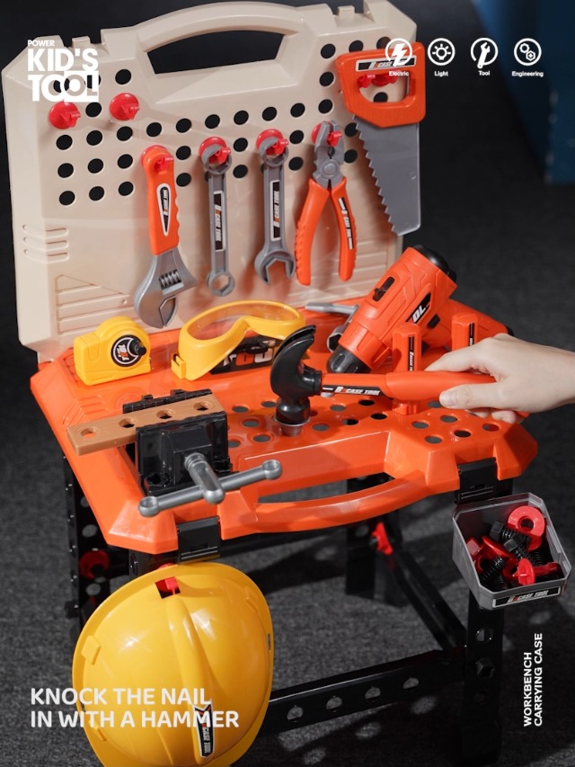 Banco Herramientas Juguete Madera Banco De Trabajo De Madera Para