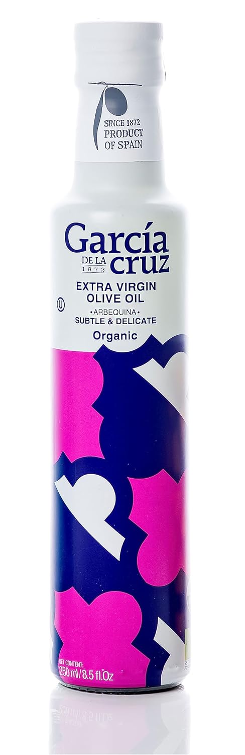 Aceite de Oliva Extra Virgen Orgánico - Arbequina - 8.5 fl oz