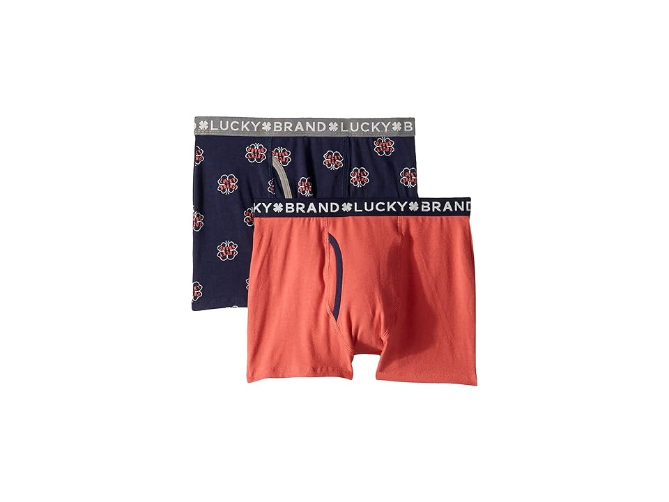 

Lucky Brand Kids 2-Pack Boxer Brief (Little Kids/Big Kids) (Assorted) Boy's Underwear