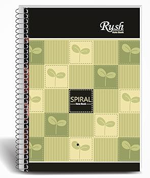 Amazon | RUSH NOTE BOOKS プレミアム A4サイズ スパイラル