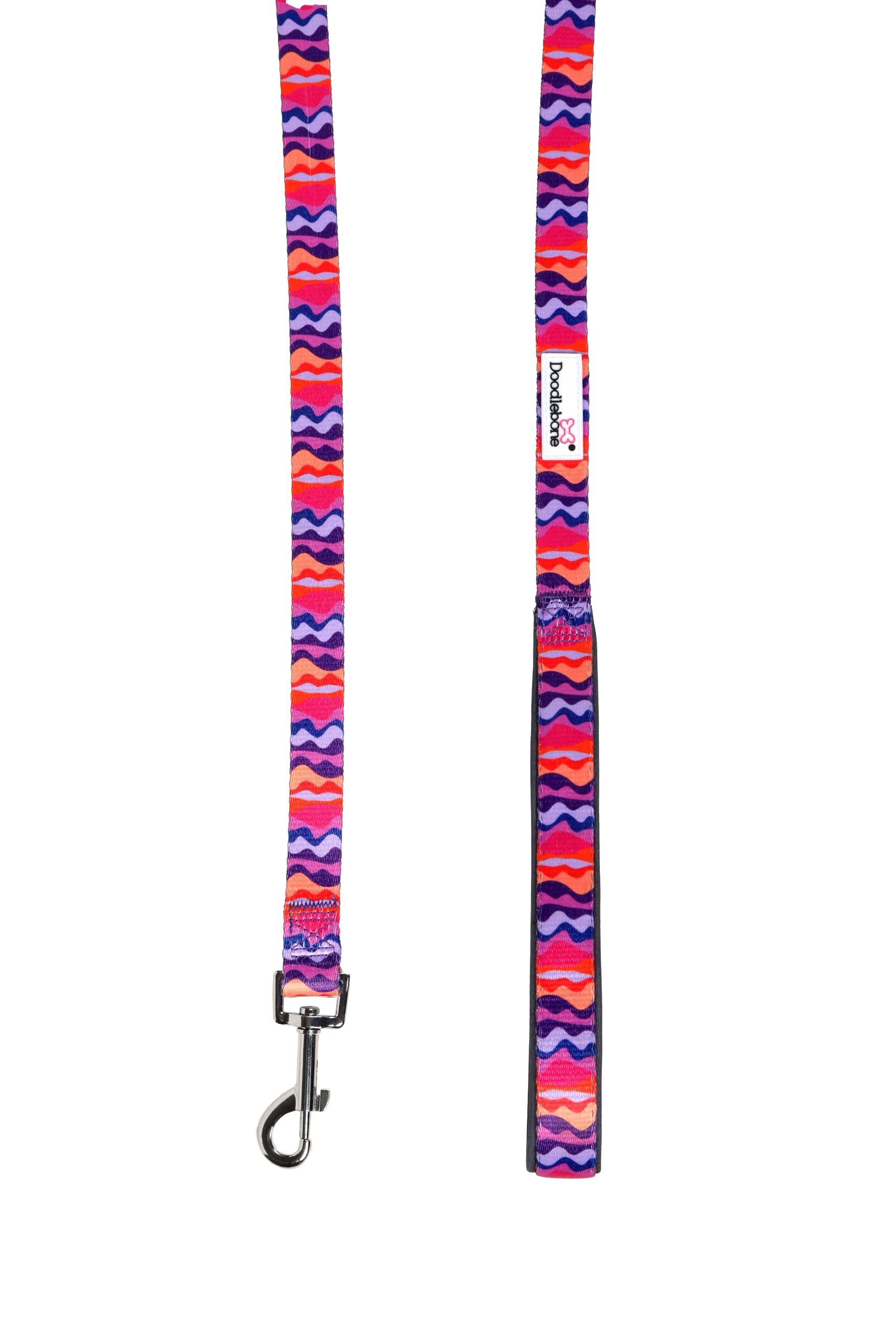 Doodlebone, Padded Dog Lead, Comfortable Dog Leash with Soft Neoprene Padded Handle, Strong Clip, 120cm Length - Image 2