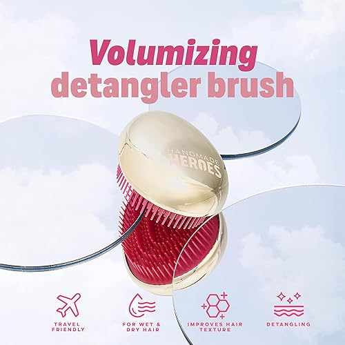 Miniatura 7 de Ahorra un 11% - Champú seco en polvo y cepillo. Ingredientes naturales limpios y veganos. Belleza sostenible. Para cabello medio y oscuro.