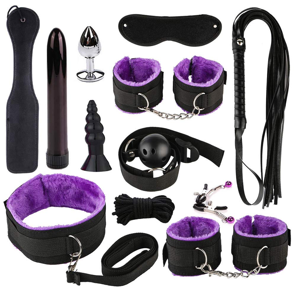 Yoga Set 12 Pezzi Confezione Regalo Romantico Gioco Viola