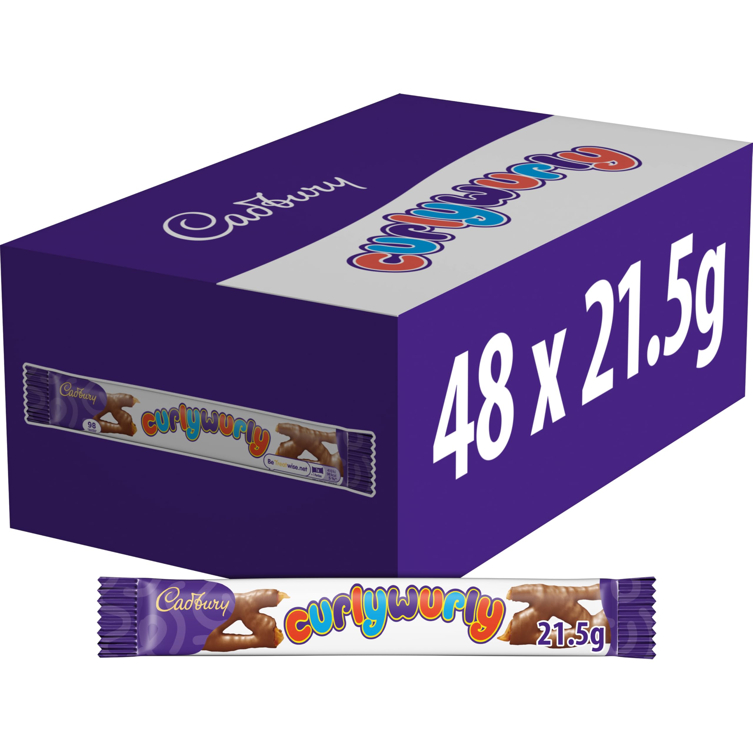 Cadbury Curly Wurly Chocolate Bar, 1.032 kg